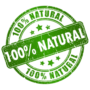 100% naturale